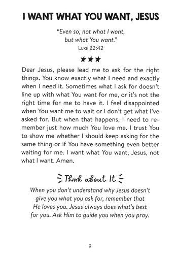 It All Matters to Jesus: Prayers for Girls