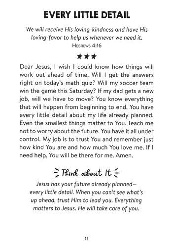 It All Matters to Jesus: Prayers for Girls