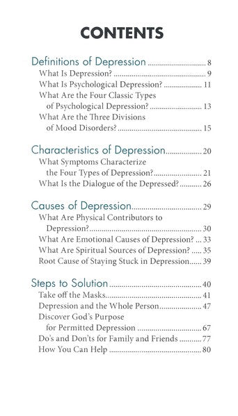 Depression: Walking from Darkness into the Dawn [Hope For The Heart Series]