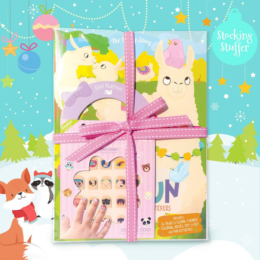 The Piggy Story - Stocking Stuffer Glama Llama Gift Pack