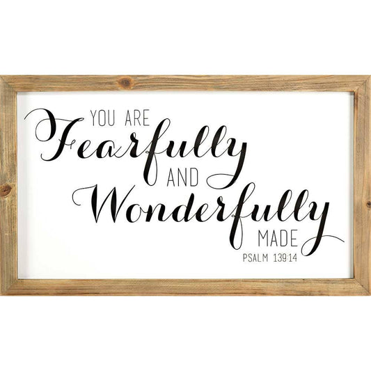 Dicksons - You Are Fearful & Wonderful Wall Plaque