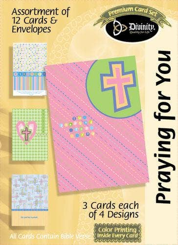 Divinity Boutique - Boxed Cards: Praying Set 4