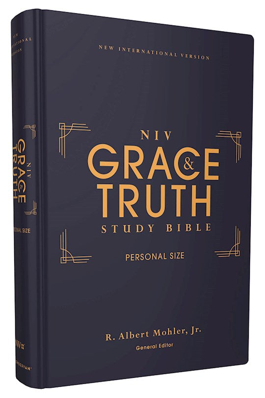 NIV The Grace And Truth Study Bible/Personal Size (Comfort Print)-Hardcover