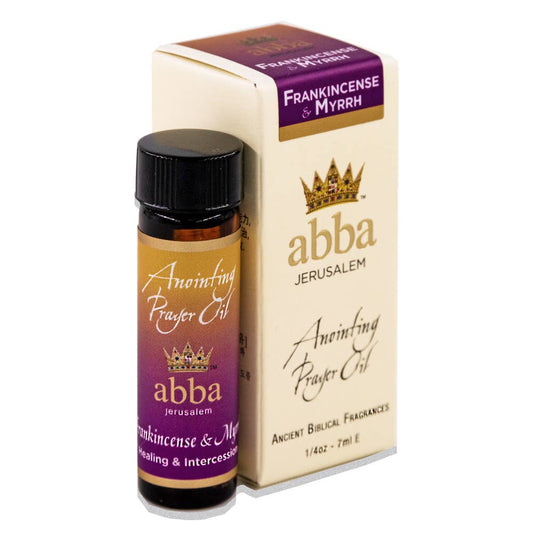 Abba Christian Products - Frankincense and Myrrh Prayer Oil - 1/4oz