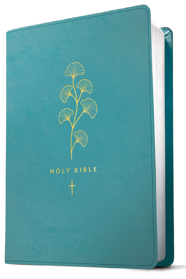 Premium Gift Bible NLT (Red Letter, LeatherLike, Teal)