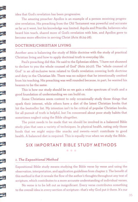 How to Study the Bible: Notebook & Organizer