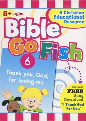 Bible Go Fish 50 Count Flashcard Game