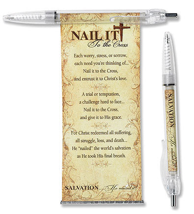 Gifts of Faith RS673 He Nailed It! Banner Pen