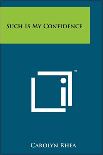 Such Is My Confidence Paperback