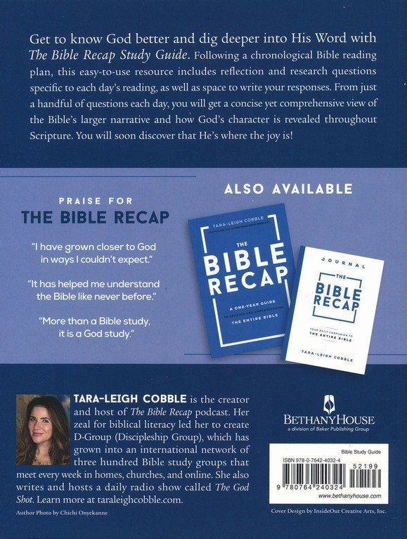 The Bible Recap Study Guide: Daily Questions to Deepen Your Understanding of Scripture