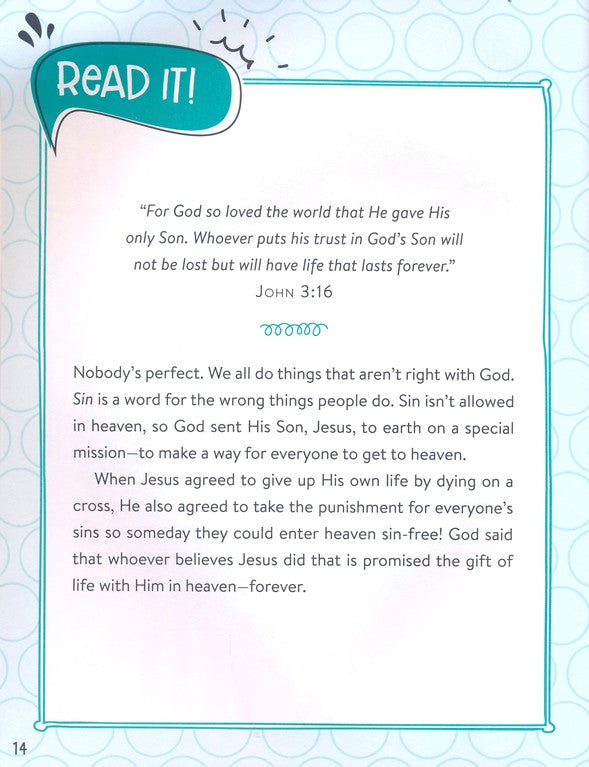 Read It! Pray It! Write It! Draw It! Do It! A Faith-Building Interactive Journal for Kids