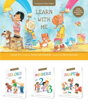 A Child's First Bible Learn with Me Set with Carrying Case