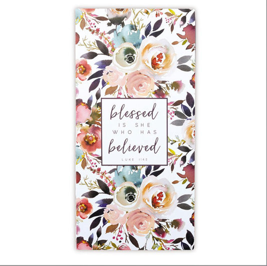 Blessed is She Who Has Believed Stationery Set