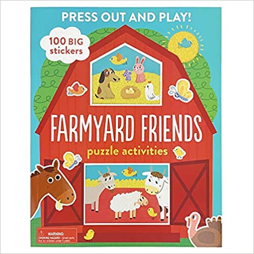 Farmyard Friends: Puzzle Activities (Press Out and Play Puzzle Activity Book