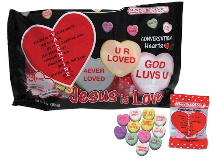 Candy-Valentine Conversation Hearts (9 Oz) (Pack Of 17) (Pkg-17)