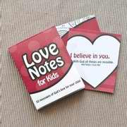 Note Card-Love Notes For Kids: 32 Messages of God's Love For Your Child (Pack of 32