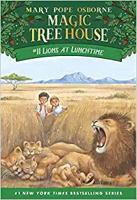 Lions at Lunchtime (Magic Tree House, No. 11) Paperback