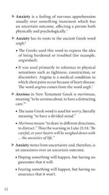 Anxiety: Calming the Fearful Heart