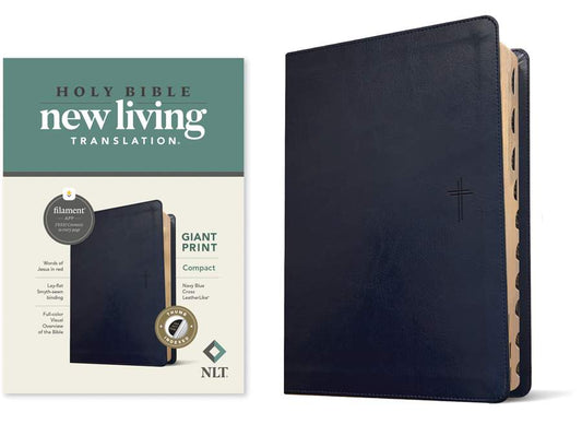 NLT Compact Giant Print Bible, Filament Enabled Edition