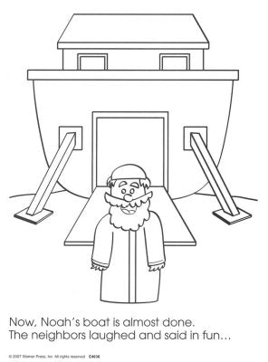 Noah's Ark Coloring Book--Ages 2 to 5