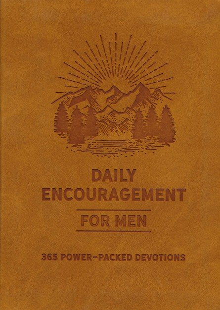 Daily Encouragement for Men: 365 Power-Packed Devotions - DiCarta Flexible