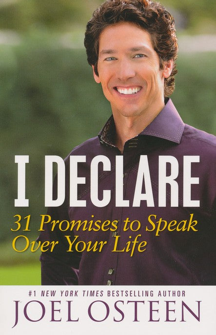 I Declare: 31 Promises to Speak Over Your Life (HARDBACK)