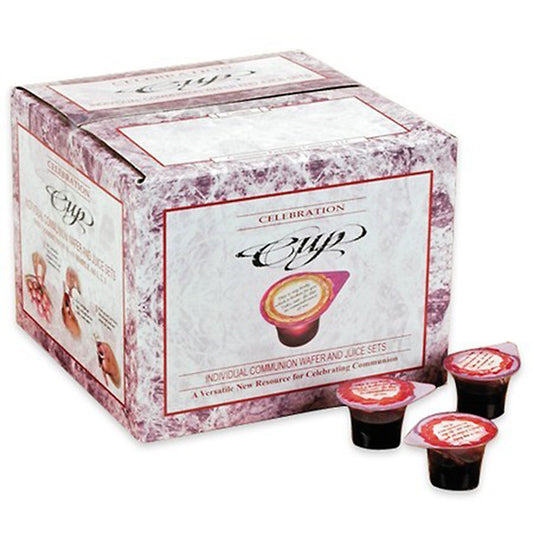 Celebration Cup Prefilled Juice/Wafer Set - Box of 250