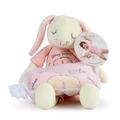 DEMDACO HOPPIN' CUTE BUNNY SNUGGLE PLUSH AND ONESIE