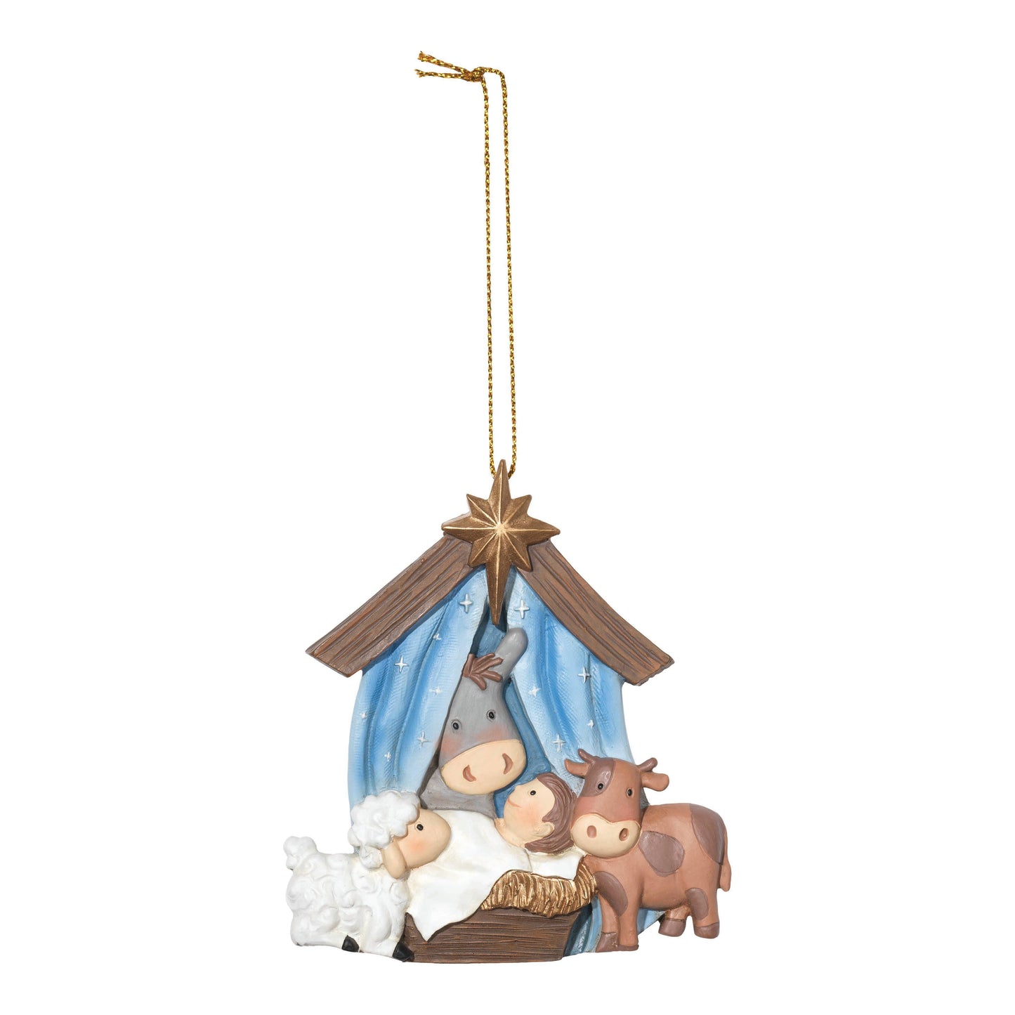 Dicksons - ONE CHILD ONE NIGHT HOLY FAMILY STAR ORNAMENT