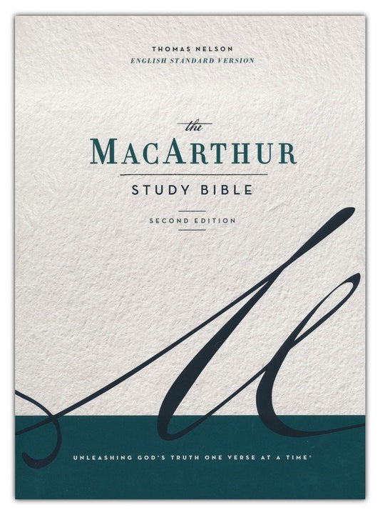 ESV MacArthur Study Bible, 2nd Edition--hardcover