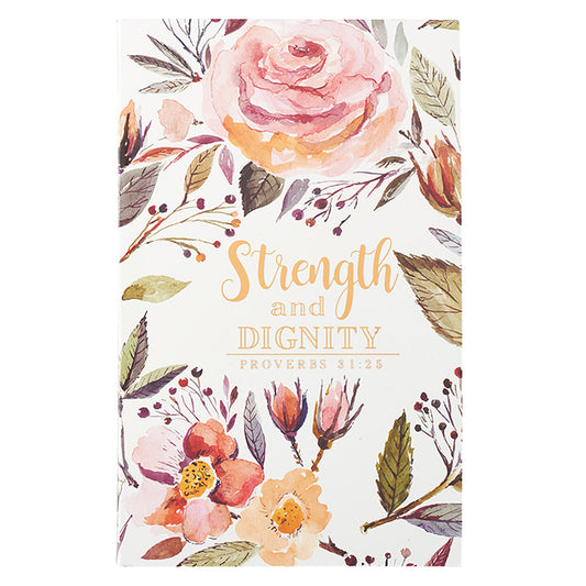 Strength and Dignity Journal, Flexcover, Floral