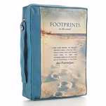 Bible Cover-Footprints-Large