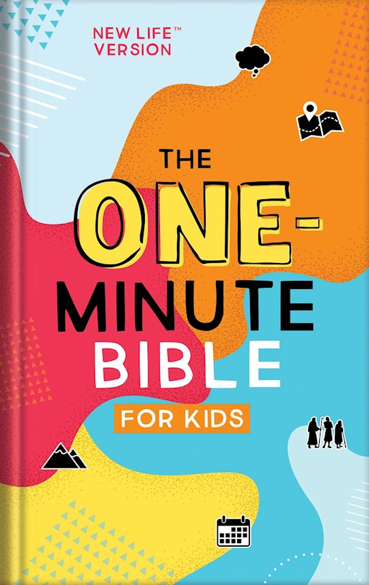 NLV The One-Minute Bible For Kids-Hardcover New Life Version