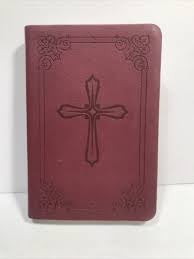 NIV COMPACT BIBLE BURG ITALIAN DUO-TONE PORTABLE