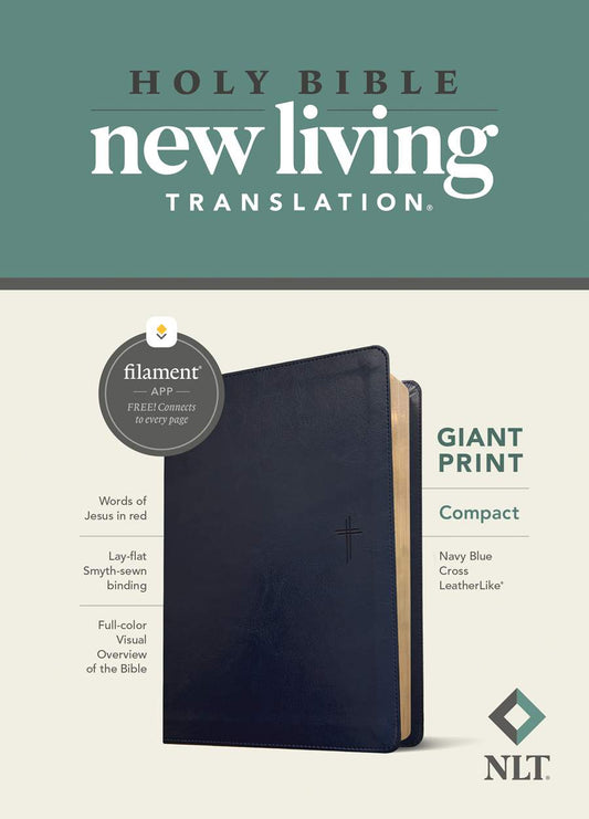 NLT Compact Giant Print Bible, Filament Enabled Edition