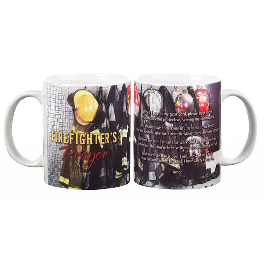 Dicksons - Firefighter's Prayer Ceramic Mug 11 oz