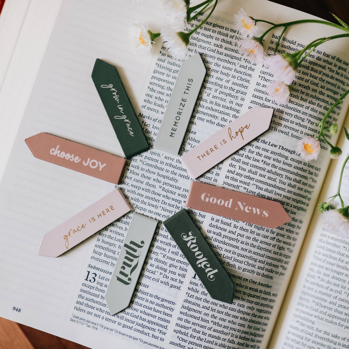 The Daily Grace Co - Bible Study Mini Magnetic Bookmark Set