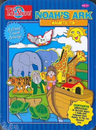 Noah's Ark Magnetic Tin