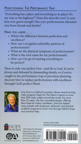 Perfectionism: The Performance Trap [Hope For The Heart Series