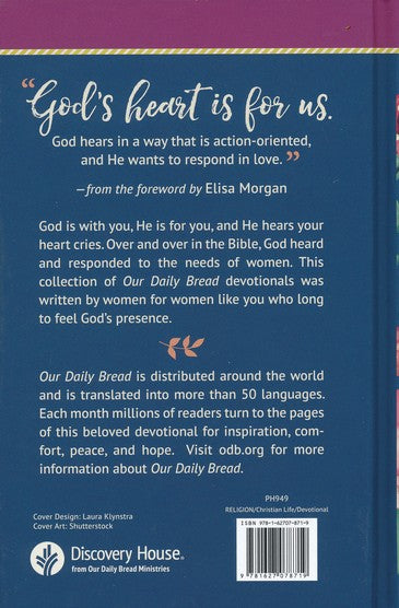 God Hears Her - 365 Devotions for Women by Women from Our Daily Bread