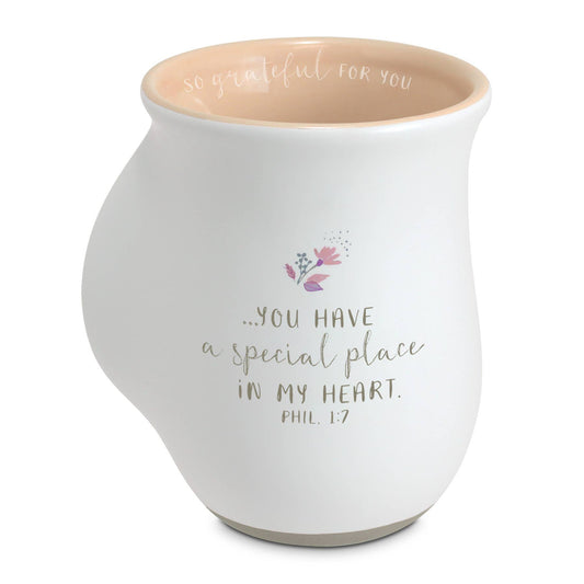 Dicksons - Handwarmer Mug So Grateful White 18Oz