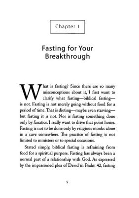 Fasting: Opening the Door to a Deeper, More Intimate, More Powerful Relationship with God