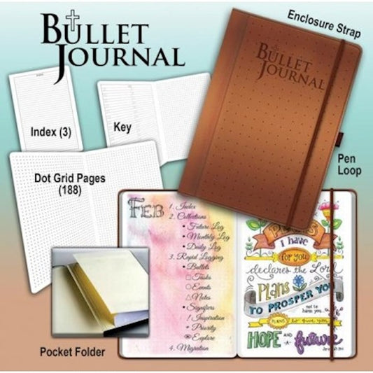 Bullet Journal-Burgundy