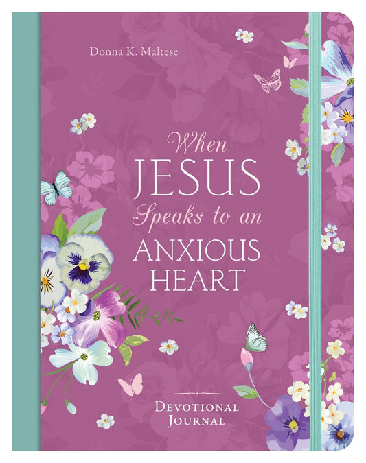 When Jesus Speaks to an Anxious Heart Devotional Journal