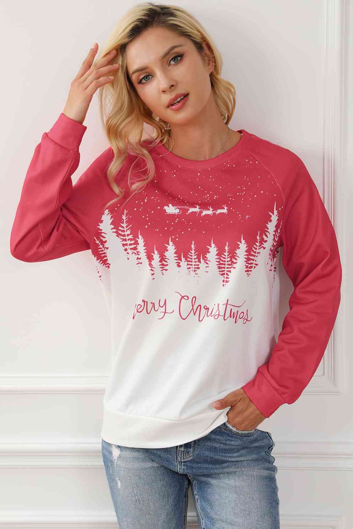Christmas Element Long Sleeve Sweatshirt