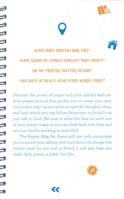 Prayer Map for Teens: A Creative Journal