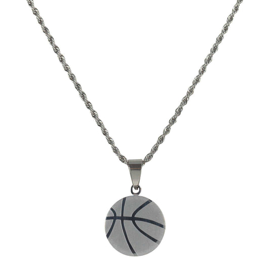 Dicksons - NECKLACE BASKETBALL PRAY HARD HER SSTL