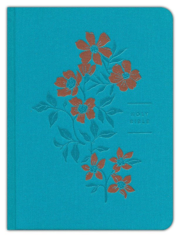 NLT Wide Margin Bible, Filament Enabled Edition--cloth over hardcover, ocean blue