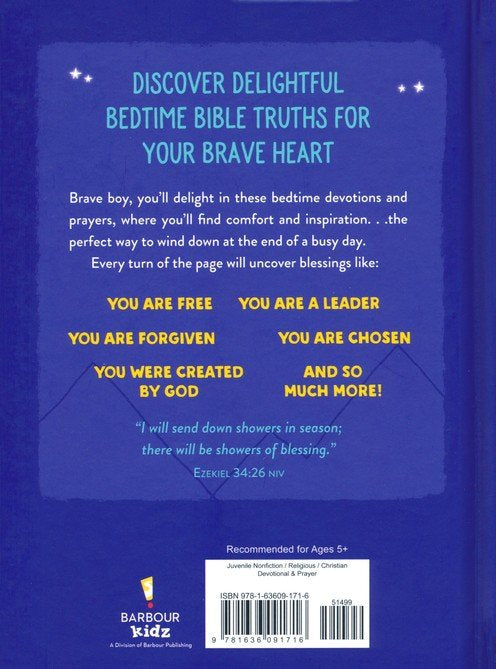 Bedtime Blessings and Prayers for Brave Boys: Read-Aloud Devotions