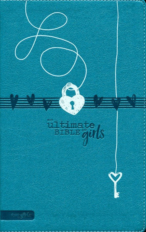 NIV Ultimate Bible for Girls--soft leather-look, teal